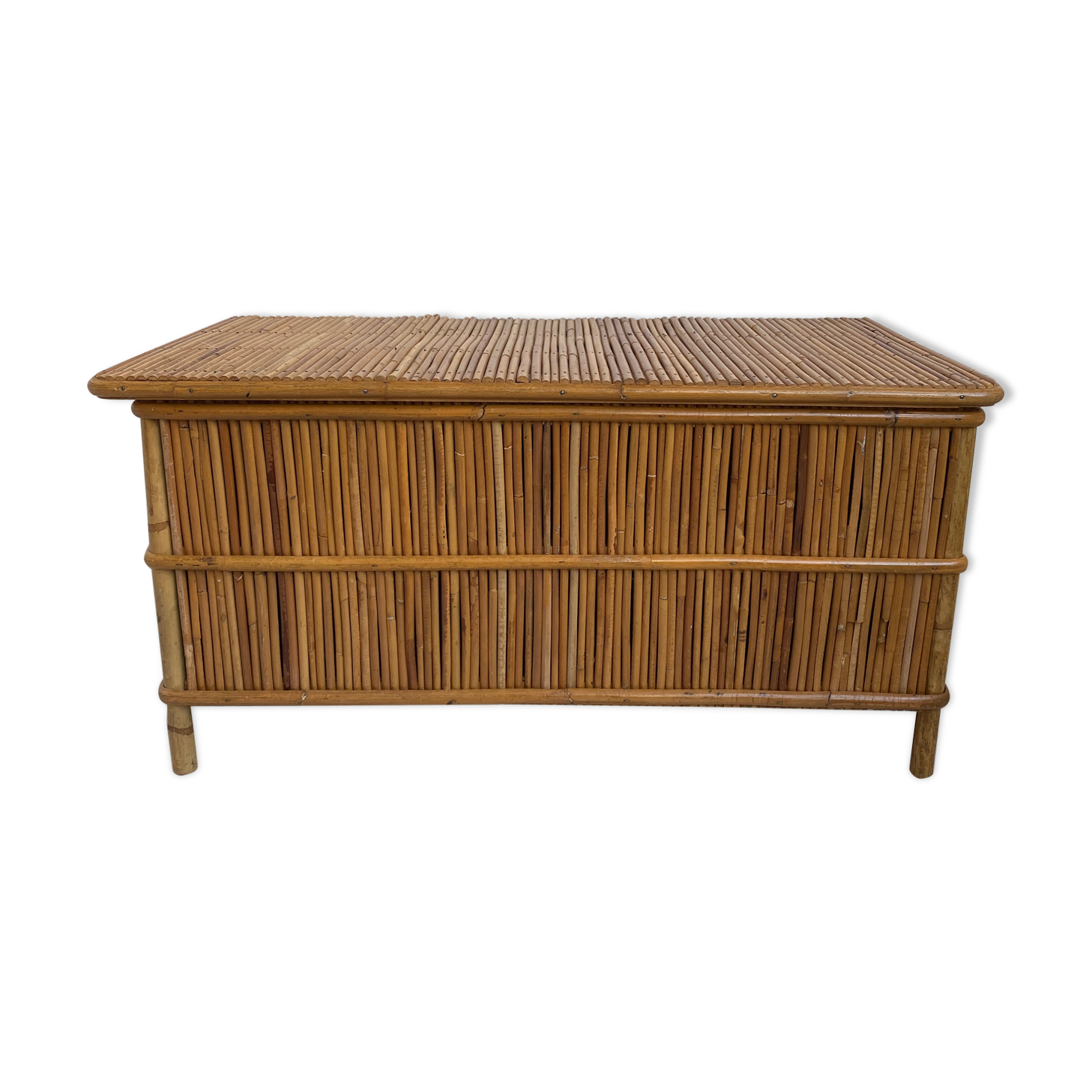 Rattan chest