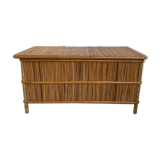 Rattan chest
