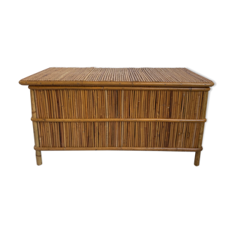 Rattan chest