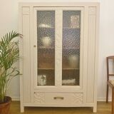 Petite armoire vitrine art déco