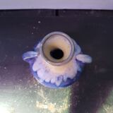 Ancien vase alpho céramique bleu