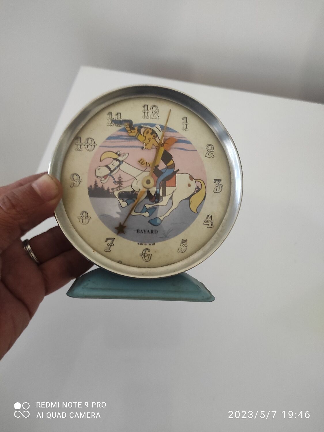 Alarm clock Bayard lucky luke