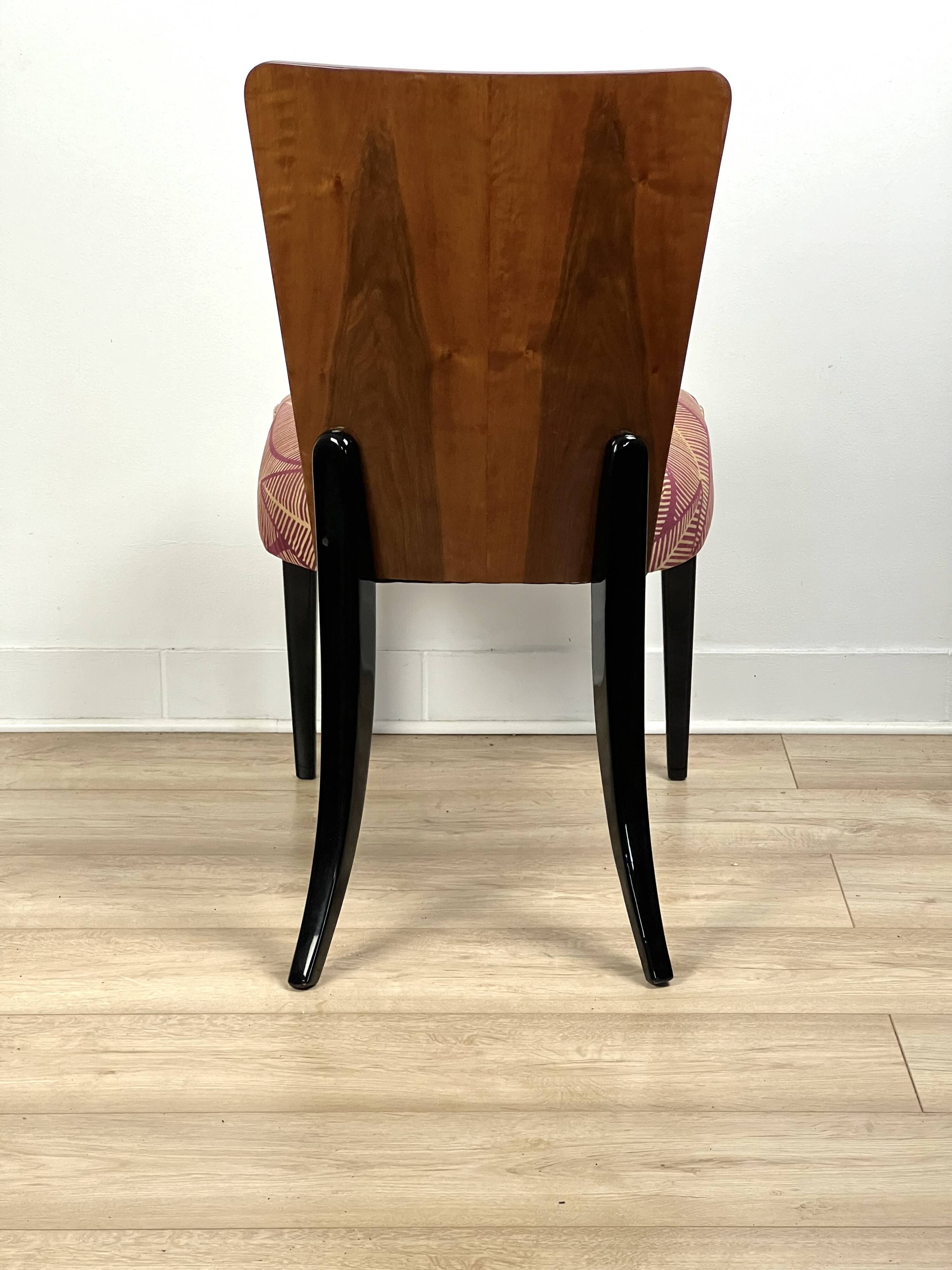 Replica of the Art Deco H-214 Chair by Jindřich Halabala