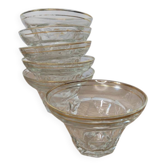 6 Art Deco cups
