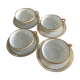 Antique Limoges porcelain tea cups