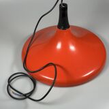 Lampe de plafond Erco Lightning des années 1960 et 1970 en aluminium métallique