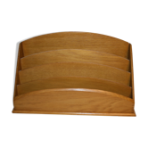 Wooden mail sorter