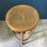 Stool with caning