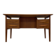 Teak Desk By Gunner Nielsen For Tibergaard, 1960s.
