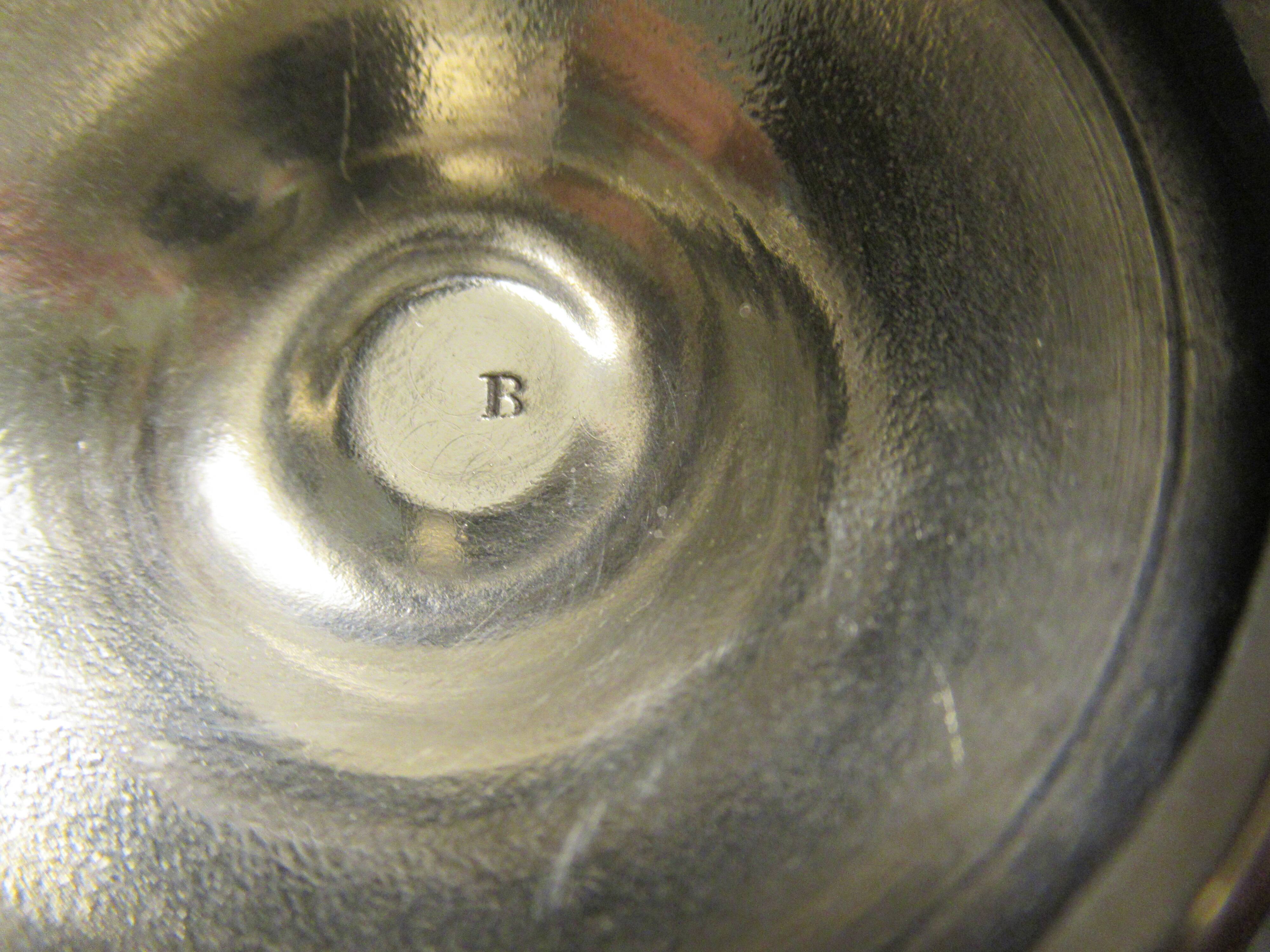 Antique Art Deco silver-plated milk jug - handle to be restored