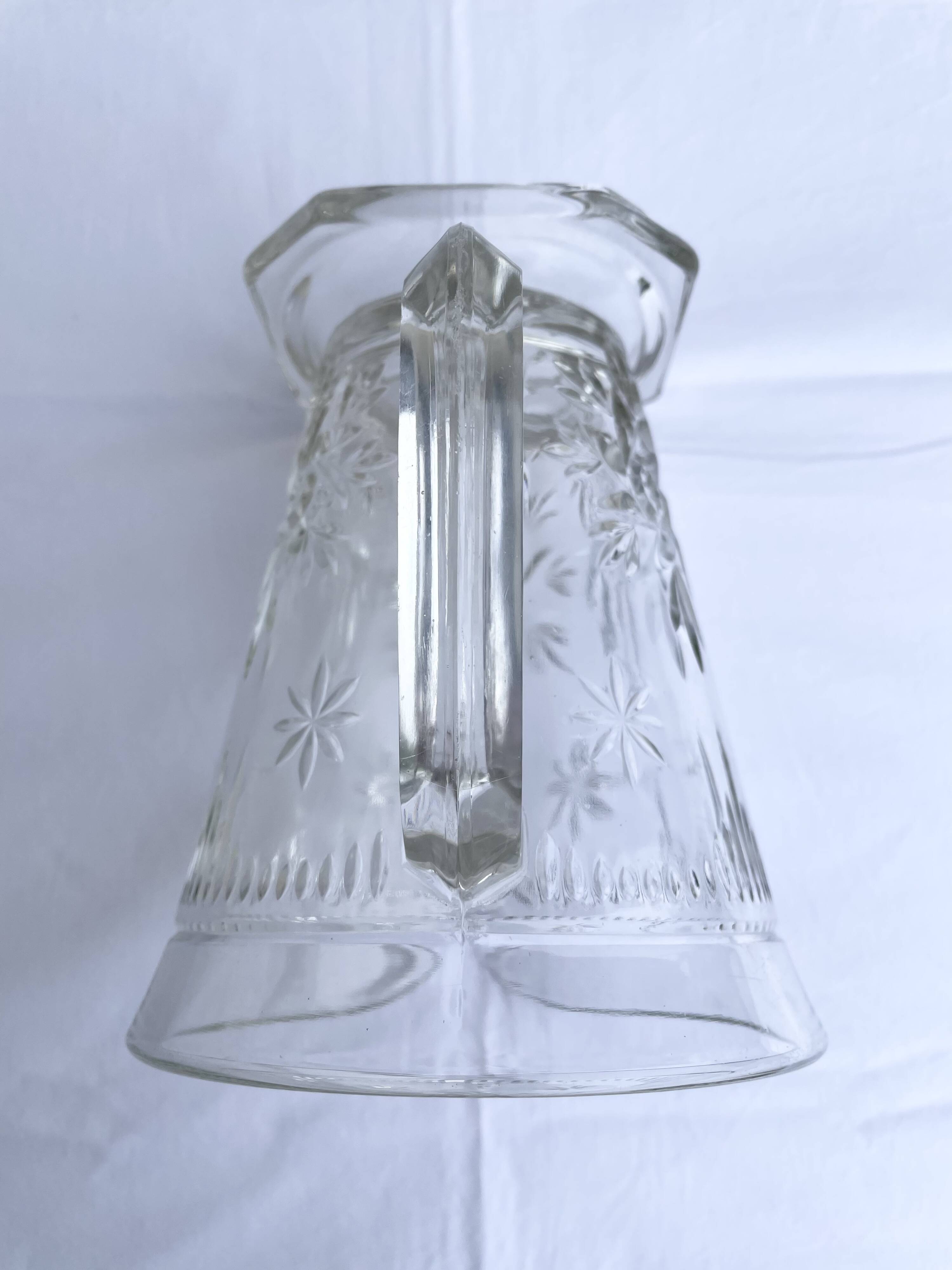 Cut glass jug Art Deco – 1950s