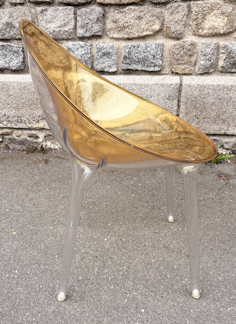 Paire chaises Mr. Impossible - Philippe Starck pour Kartell, it. 2000