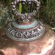 Old copper bell, copper kitchen utensil
