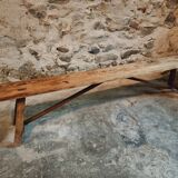 Banc Ancien Rustique en Bois | Style Ferme & Campagne