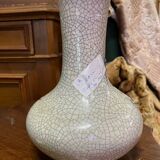 Vase porcelaine craquelé XIX