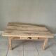 Oak coffee table