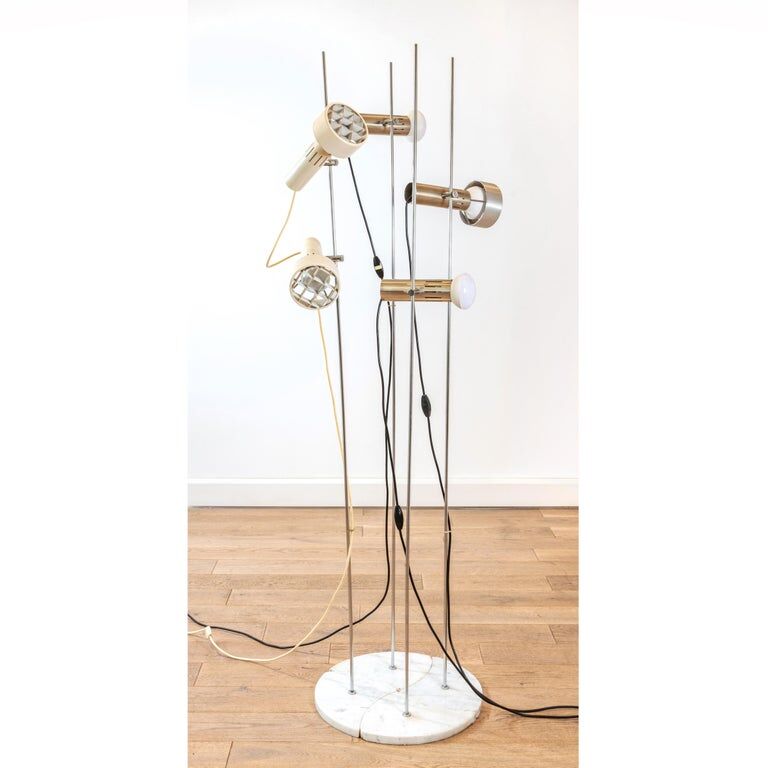 Series of 4 A15 street lamps by Alain Richard