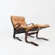 Vintage Kengu lounge armchair designed by Erda & Nordahl Solheim