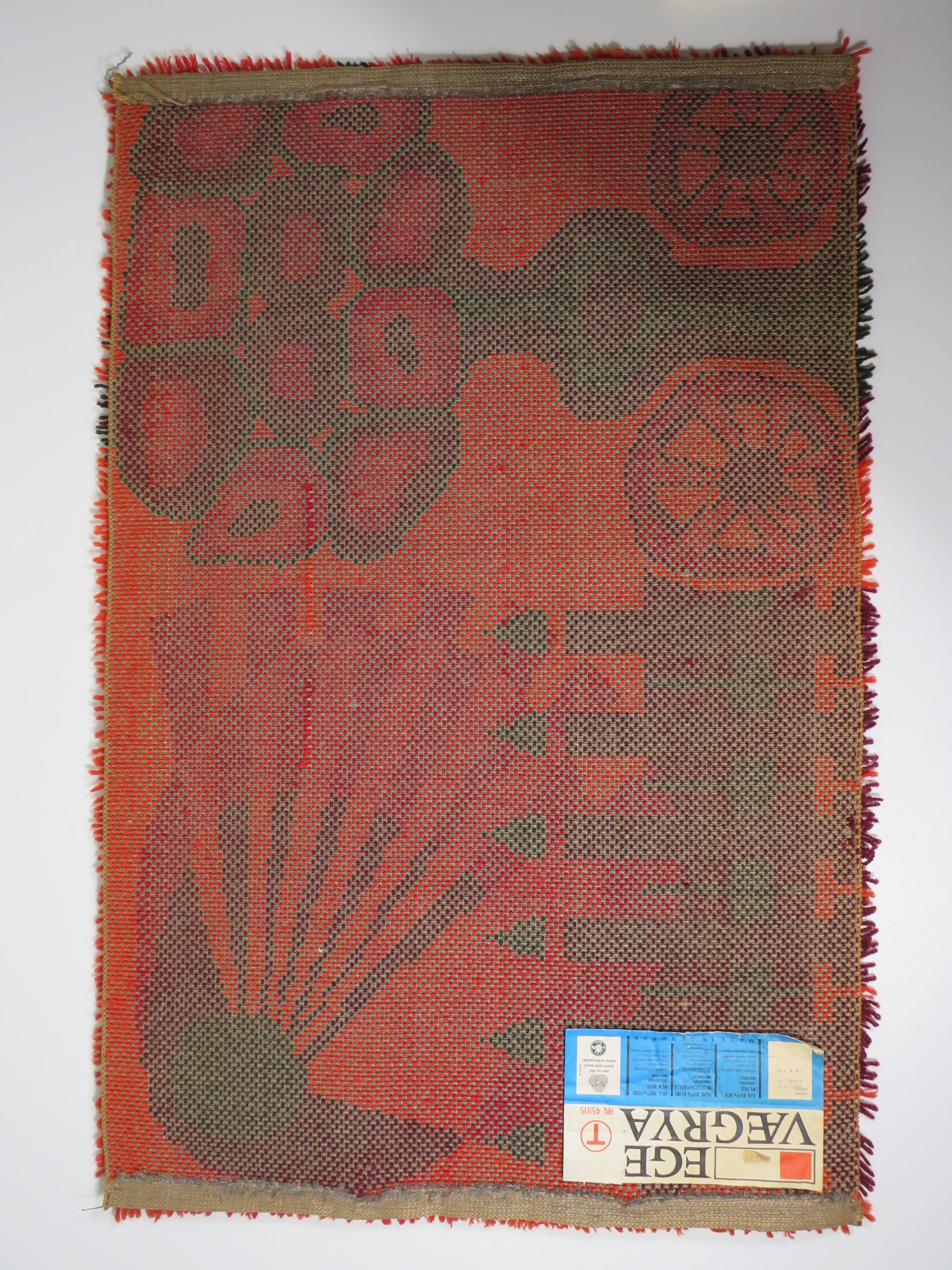 Carpet or Wall Tapestry by Ege Rya, Denmark 1965
