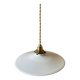 Antique opaline suspension D27cm