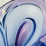 Coupe d'art en verre de Bohême Chribska