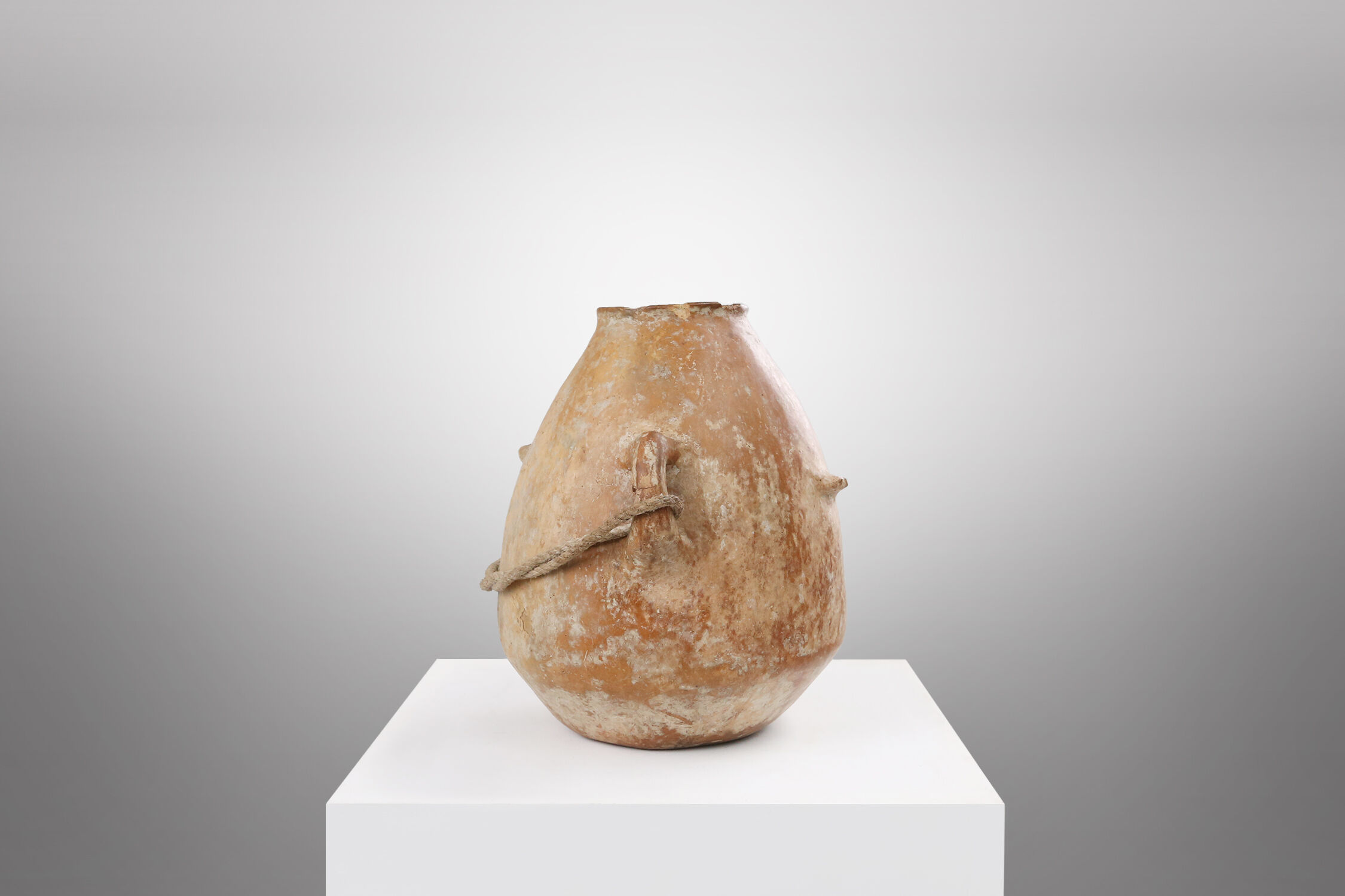 19th century terracotta vase