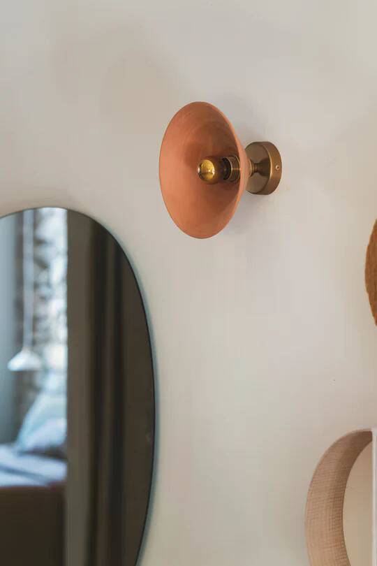 LISETTE - Red terracotta - Wall light