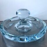 Holmegaard Sculptural bowl design by Per Lutken Denmark 1950’s
