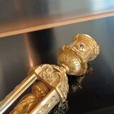 19th century Odiot bronze candlestick