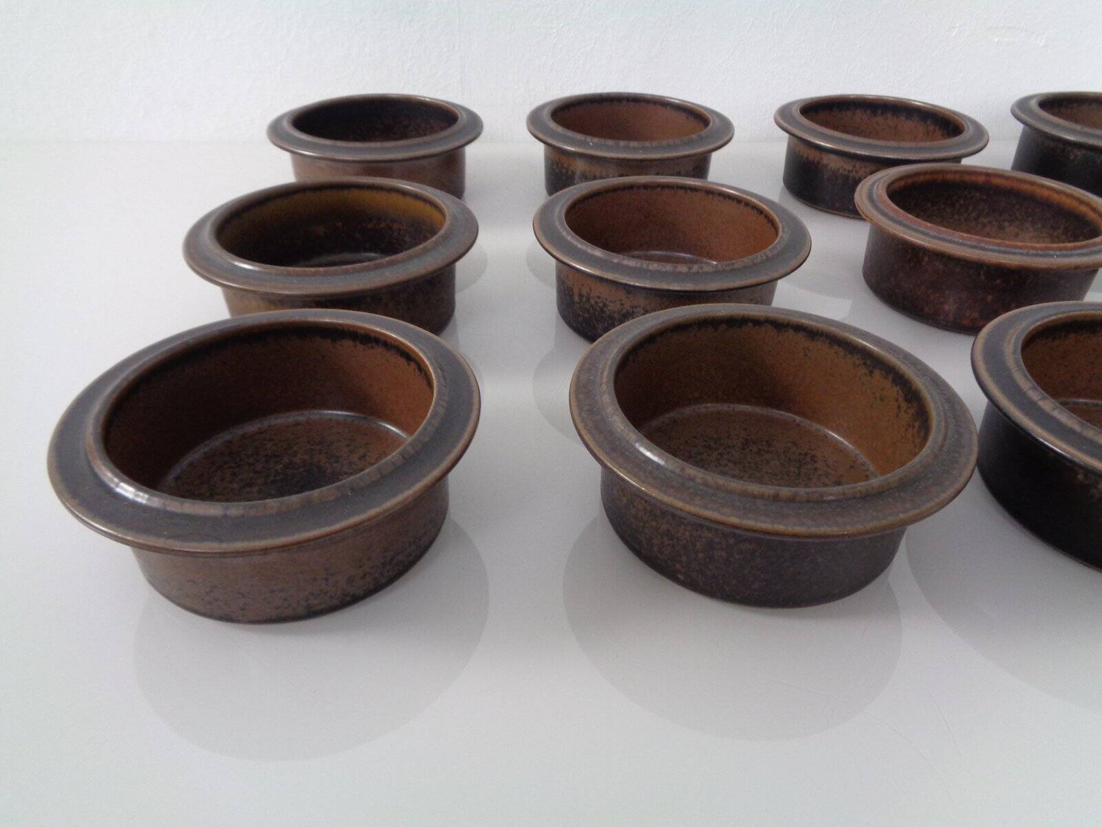 Ruska Bowls by Ulla Procope for Arabia, 1960s, Set of 6