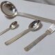 37-piece silver-plated metal cutlery set Art Deco