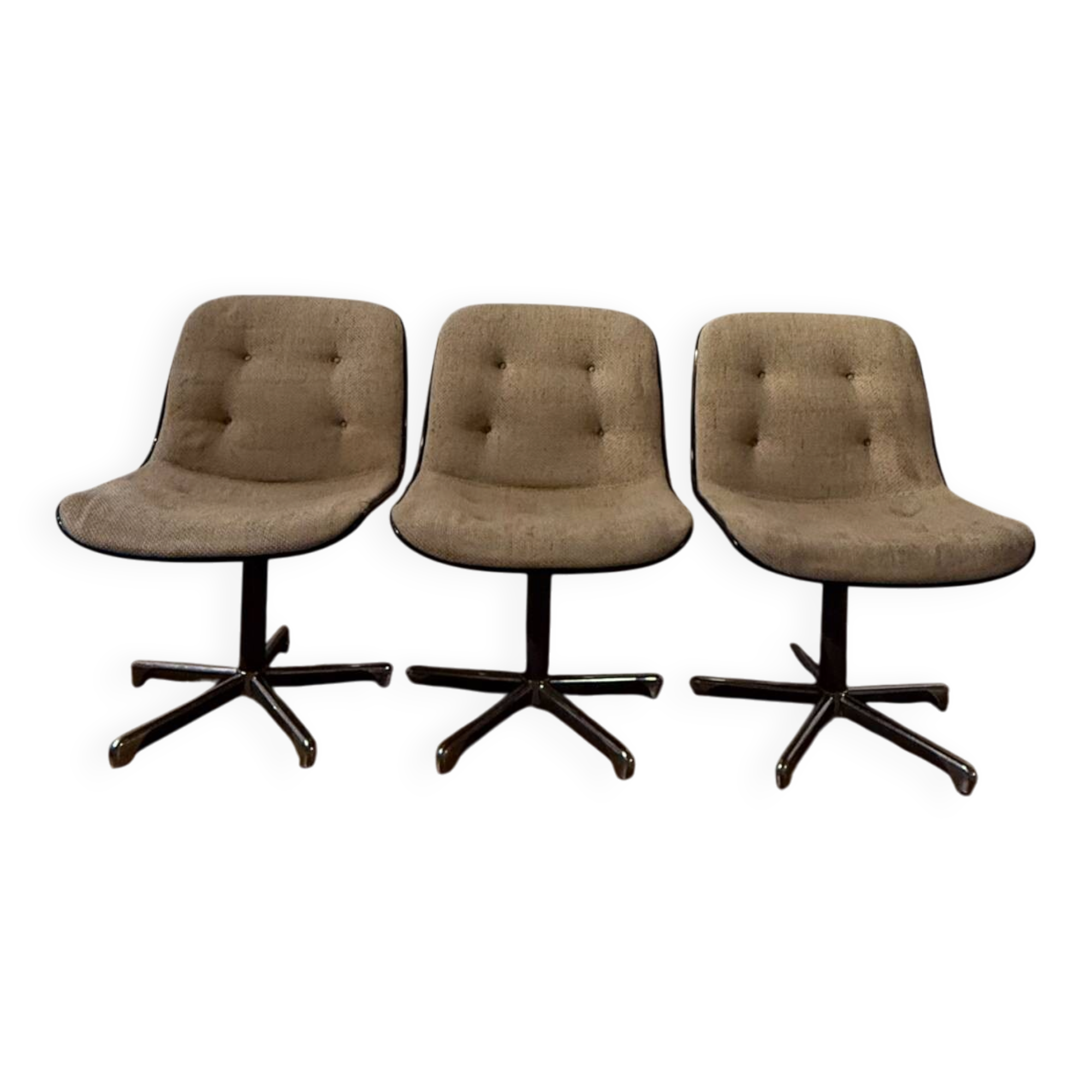 3 Pollock armchairs for Strafor