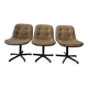 3 fauteuils Pollock pour Strafor