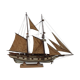 Old model boat