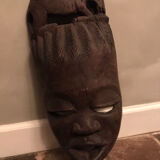 African ebony mask