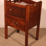 Georgian Mahogany Shutter Cabinet - 18th Century