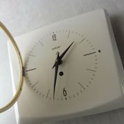 Old mechanical watch/clock, Peter, ceramic, vintage
