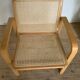 Fauteuil vintage en cannage
