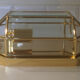 Golden wall lamp