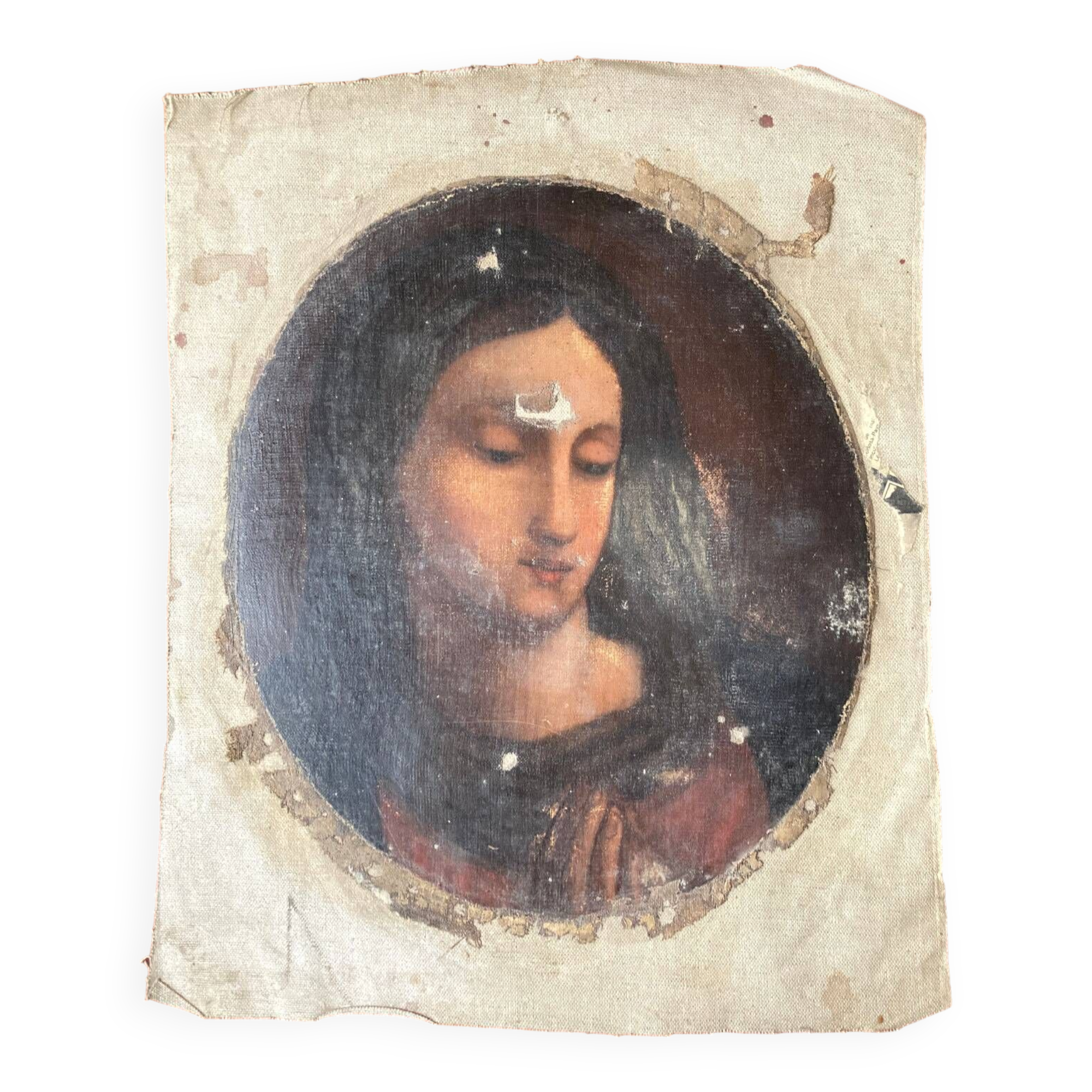 Old portrait of a woman