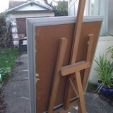 Oil on isorel village Corsica