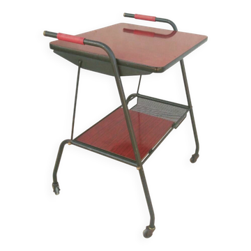 Vintage metal and formica dessert trolley 1950s