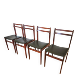 Vintage STOL Kamnik Dining Chairs: 1970s Scandinavian Modern, Set of 4