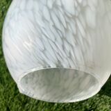 Lampe oeuf en verre blanc, 1970