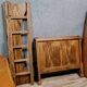Empire period walnut bed circa 1810-1820
