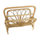 Vintage bamboo magazine rack