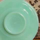 Six opaline cups