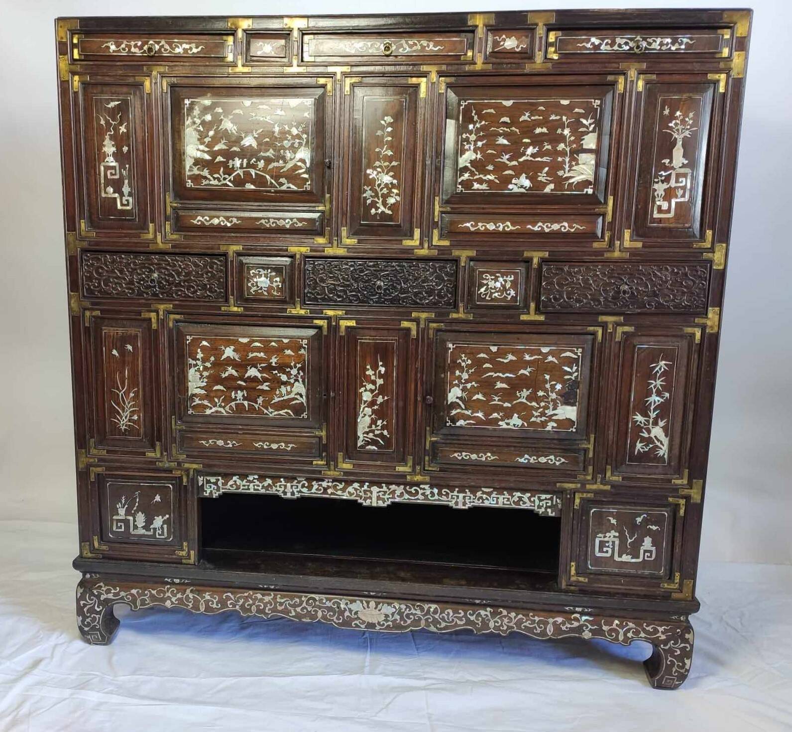 19th Century Indochinese Cabinet
