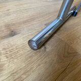 Formica folding table and two petal chairs from the 70s