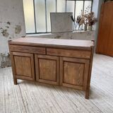 Pitchpine and pine sideboard from the 1950s